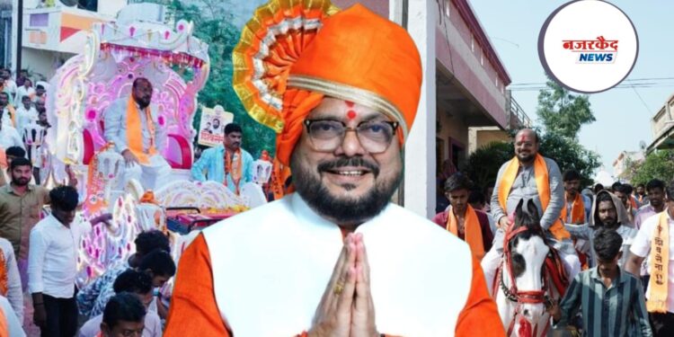 जळगाव ग्रामीण मतदार संघातून मंत्री गुलाबराव पाटिलाचं अनोख स्वागत