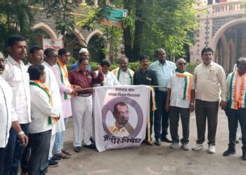 जळगाव; सदाभाऊ खोत यांनी पवारांविरुद्ध केलेल्या वक्त्यव्या विरुद्ध राष्ट्रवादीचे आंदोलन