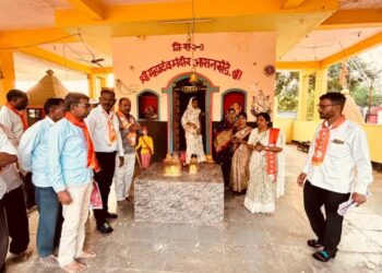 आसनखेडा व माहिजी येथे नानासाहेब प्रताप हरी पाटील यांच्या प्रचारार्थ, डॉ. पूनमताई प्रशांत पाटील यांचा झंझावात