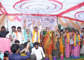 यावल येथे महायुतीचे उमेदवार अमोल जावळेंच्या प्रचारर्थ महिला मेळावा संपन्न.