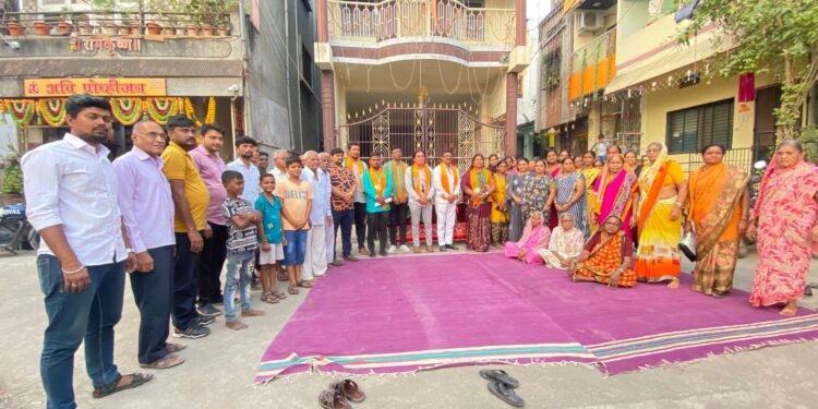 जळगाव शहर विधानसभा ; कॉर्नर सभेतून आ. राजुमामा भोळे यांना प्रतिसाद