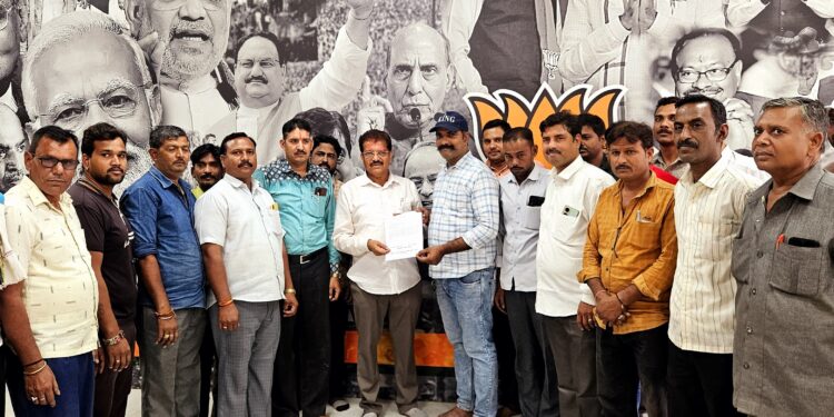 खान्देश केटरिंग असोसिएशनचा आ. राजूमामा भोळे यांना जाहीर पाठिंबा