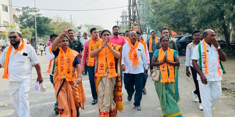 नावाप्रमाणेच जळगाव होईल सुवर्णनगरी करण्यासाठी एक संधी द्या; जयश्री महाजन यांचे प्रतिपादन