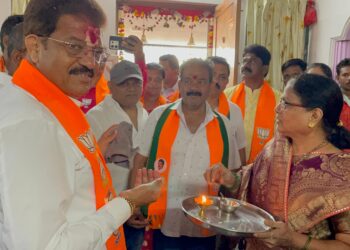 महर्षी वाल्मिकी नगर, मालुसरे नगर, जैनाबाद आ. राजूमामांच्या स्वागतासाठी सजले..!