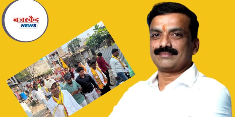 शहरातील विविध भागात अपक्ष उमेदवार डॉ. अश्विन सोनवणे यांचा प्रचार