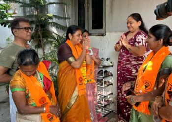 जयश्रीताईंच्या हाताला बळकटी देण्यासाठी कार्यकर्त्यांनी बांधली मोट; शेवटच्या टप्प्यातील प्रचाराला मोठा प्रतिसाद