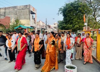 जळगाव शहरात महाविकास आघाडीच्या उमेदवार जयश्री महाजन यांच्याकडे जनतेचा सकारात्मक कौल