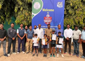 महाराष्ट्र राज्य मानांकन लॉन टेनिस स्पर्धेत पुण्याचा आरूष देशपांडे विजयी; मुलींमध्ये सांगलीची भार्गवी भोसले विजयी