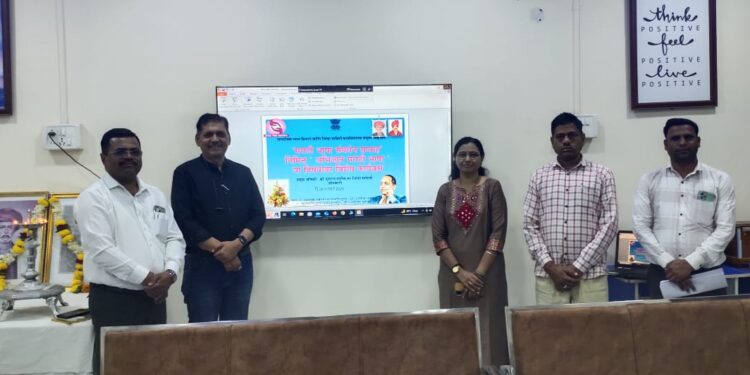 मराठी भाषा संवर्धन सप्ताहानिमित्त जिल्हा माहिती अधिकारी युवराज पाटील यांचे व्याख्यान संपन्न