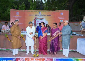 चैत्र पालवी स्वरोत्सवाने नव वर्षास आरंभ ; पाडवा पहाटला रसिकांकडून उत्स्फूर्त प्रतिसाद