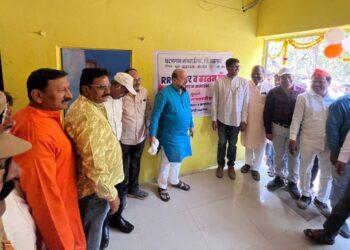 धरणगाव नगर परिषदेच्या अभिनव उपक्रमांचे पालकमंत्री गुलाबराव पाटील यांच्या हस्ते उद्घाटन