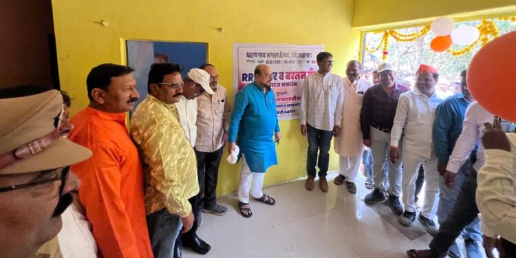 धरणगाव नगर परिषदेच्या अभिनव उपक्रमांचे पालकमंत्री गुलाबराव पाटील यांच्या हस्ते उद्घाटन