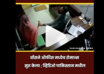 पठ्ठ्याची कमालचं! ऑफिसमध्ये बॉसचा महिलेसोबत रोमान्स ; सगळी मर्यादाच ओलांडली,VIDEO व्हायरल