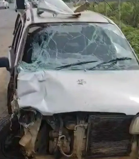 Nashik Road Accident - Car overturned in water-filled pit, killing 7