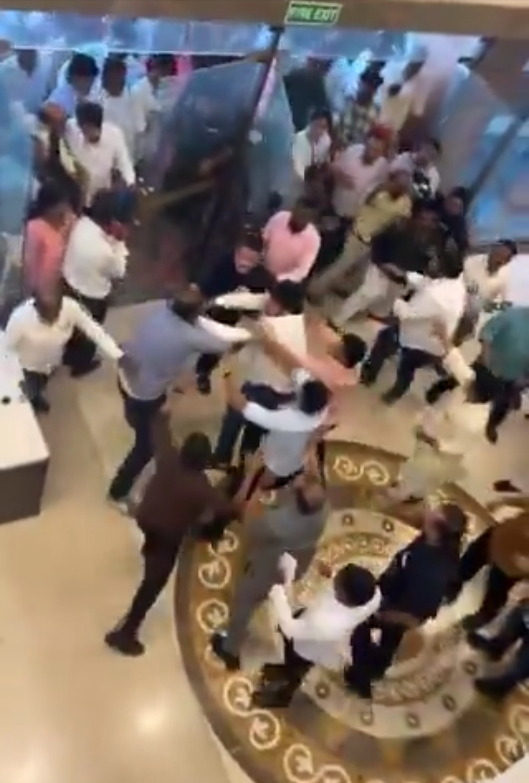 Maharashtra Assembly Fight - BJP and NCP SP supporters physical clash in Vidhan Bhavan lobby