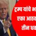Trump India policy : एका आठवड्यात तीन धक्के! ट्रम्प यांच्या भारतविरोधी 'हल्ल्यां'मुळे खळबळ