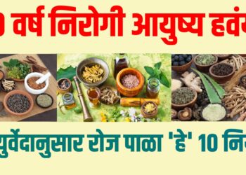 Ayurvedic Daily Routine : 80 वर्ष निरोगी आयुष्य हवंय?आयुर्वेदानुसार रोज पाळा 'हे' १० नियम