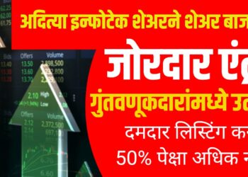 Aditya Infotech IPO : अदित्या इन्फोटेक शेअरने शेअर बाजारात केली जोरदार एंट्री – गुंतवणूकदारांमध्ये उत्साह