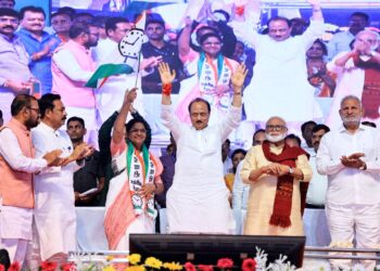 समृद्ध खान्देश निर्धार मेळाव्यात अजितदादा पवारांच्या उपस्थितीत प्रतिभाताई शिंदे यांचा राष्ट्रवादीत प्रवेश