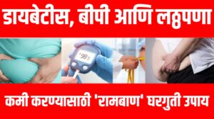 Diabetes, BP, Obesity | डायबेटीस, बीपी आणि लठ्ठपणा टाळण्यासाठी सोपे व खात्रीशीर घरगुती उपाय