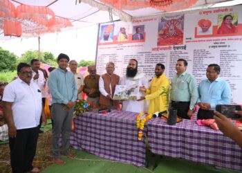 प्रकृतीचे रक्षण ही सर्वांची जबाबदारी – महामंडलेश्वर जनार्दनहरिजी महाराज