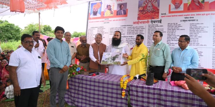 प्रकृतीचे रक्षण ही सर्वांची जबाबदारी – महामंडलेश्वर जनार्दनहरिजी महाराज