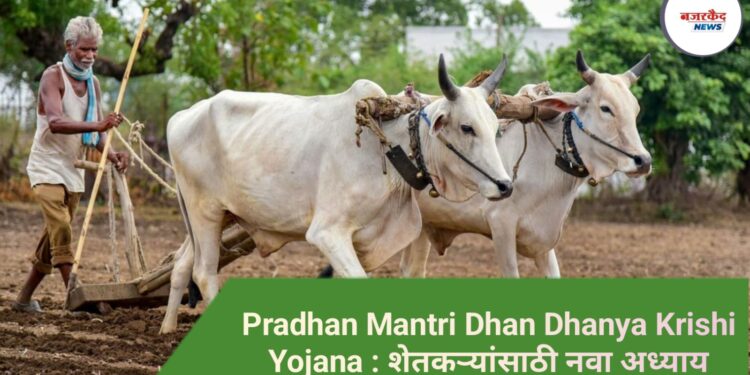 Pradhan Mantri Dhan Dhanya Krishi Yojana : शेतकऱ्यांसाठी नवा अध्याय