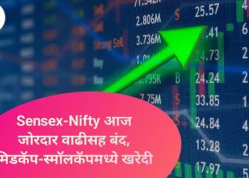 Sensex-Nifty आज जोरदार वाढीसह बंद, मिडकॅप-स्मॉलकॅपमध्ये खरेदी