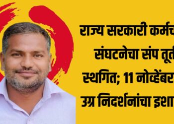 राज्य सरकारी कर्मचारी संघटनेचा संप तूर्त स्थगित; ११ नोव्हेंबरला उग्र निदर्शनांचा इशारा!