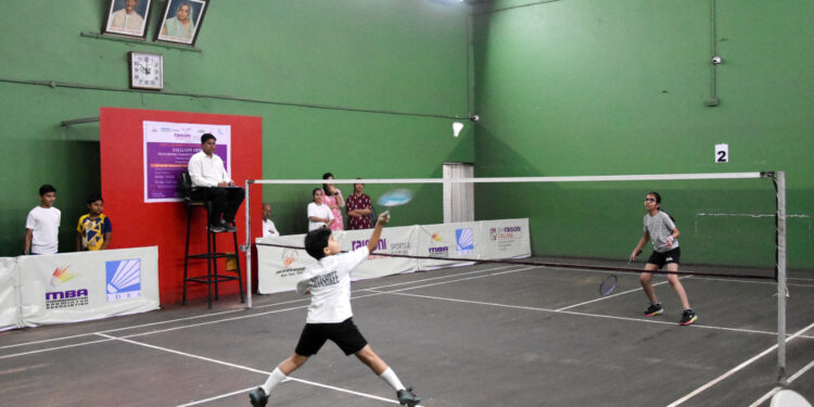 जळगाव ओपन -२०२५”, राज्यस्तरीय बॅडमिंटन स्पर्धेची सुरवात.!