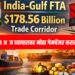 India Gulf FTA: $178 अब्ज व्यापारावर मोठा गेमचेंजर करार?