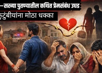 काकी–सख्या पुतण्यातील कथित प्रेमसंबंध उघड; कुटुंबीयांना मोठा धक्का
