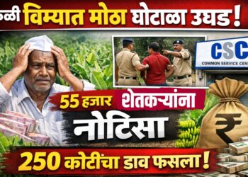 Jalgaon News : केळी विम्यात मोठा घोटाळा उघड; ५५ हजार शेतकऱ्यांना नोटिसा, २५० कोटींचा डाव फसला