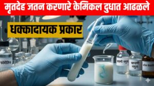 मृतदेह जतन करणारे केमिकल दुधात आढळले; धक्कादायक प्रकार
