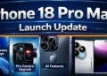 iPhone 18 Pro Max Launch Update : Apple चाहत्यांसाठी मोठी बातमी; डिझाइन, कॅमेरा आणि बॅटरीत मोठे बदल!