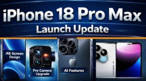 iPhone 18 Pro Max Launch Update : Apple चाहत्यांसाठी मोठी बातमी; डिझाइन, कॅमेरा आणि बॅटरीत मोठे बदल!