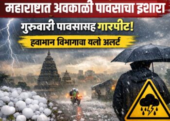 Rain Alert: महाराष्ट्रात पावसासह गारपीटचा इशारा; हवामान विभागाचा यलो अलर्ट
