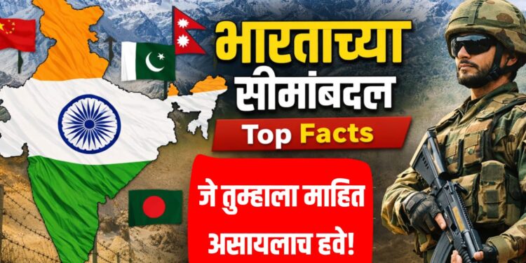 India Border Facts : भारताच्या सीमांबद्दल Top Facts जे तुम्हाला माहित असायलाच हवेत 