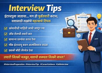 Interview Tips : इंटरव्ह्यूला जाताय… मग ही पूर्वतयारी कराच; यशासाठी तज्ज्ञांचे महत्त्वाचे टिप्स