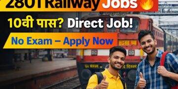 Railway Recruitment 2026 Apply Online: 10वी पास उमेदवारांसाठी 2801 पदांची मोठी भरती जाहीर