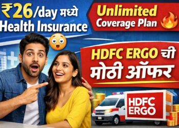 Health Insurance India: HDFC ERGO कडून ‘No Limit Coverage’ हेल्थ प्लॅन लॉन्च; ₹26 प्रतिदिनात विमा!
