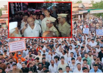 चोपड्यात गो माता संरक्षणासाठी भव्य मोर्चा: हजारो कार्यकर्त्यांचा उत्साहपूर्ण सहभाग