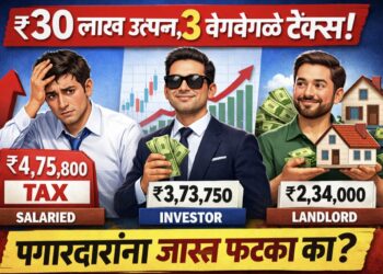 Same Income Different Tax India: समान उत्पन्न पण वेगवेगळा टॅक्स – पगारदारांवर दुहेरी भार?