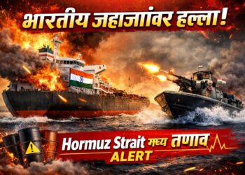 Hormuz Strait Crisis: भारतीय जहाजांवर हल्ल्यानंतर जागतिक तणाव वाढला
