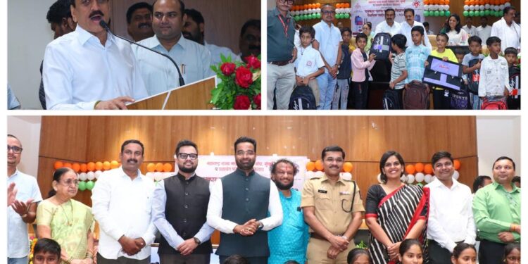 शिक्षणाचे स्वप्न उराशी बाळगून मोठे व्हा— जलसंपदा मंत्री ना. गिरीष महाजन